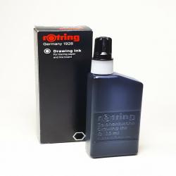 ROTRING DRAWING INK- BLACK- 23ML